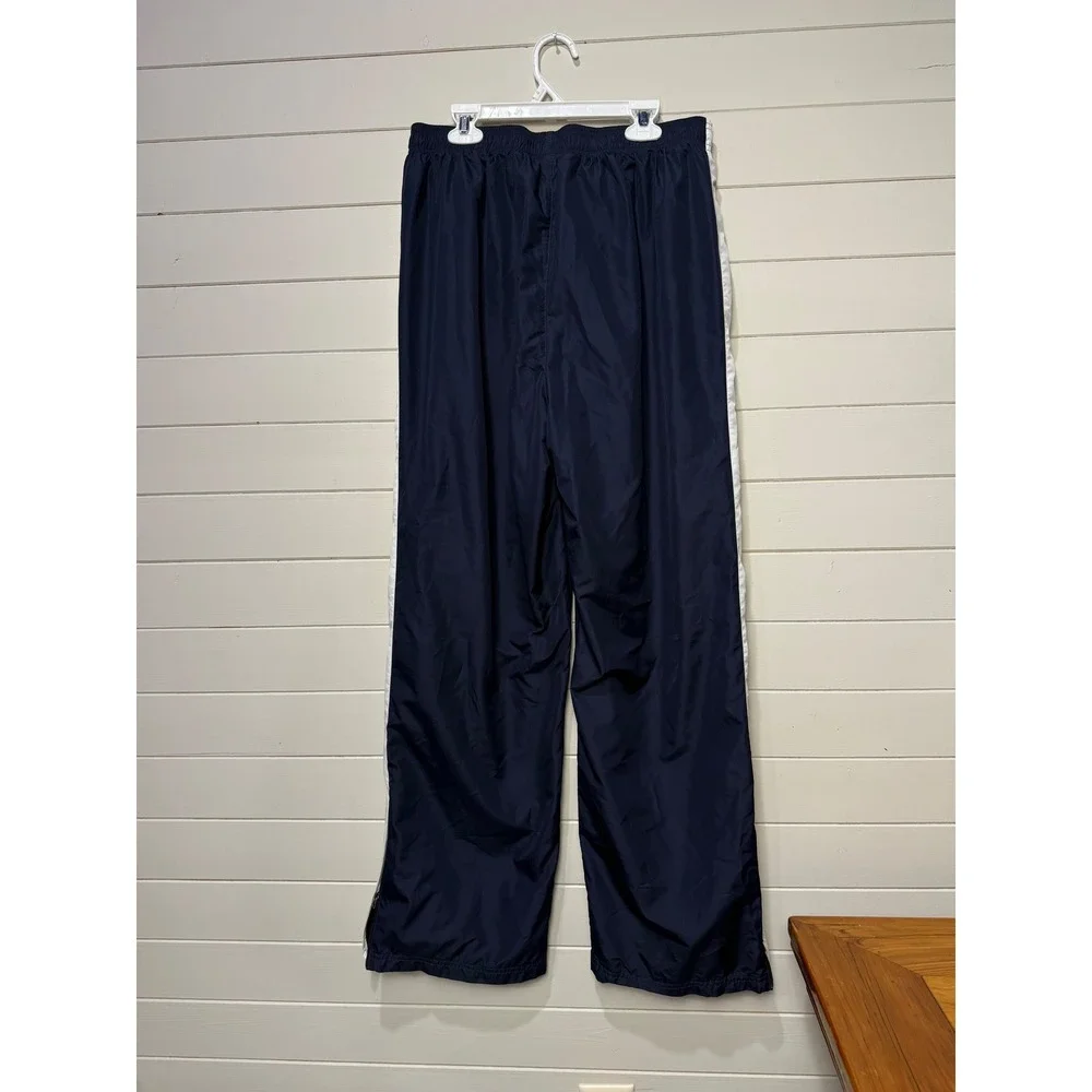 Under Armour Men Navy White Athletic Track Pants Joggers Size Large‎